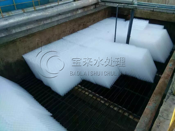 六角蜂窝斜管安装