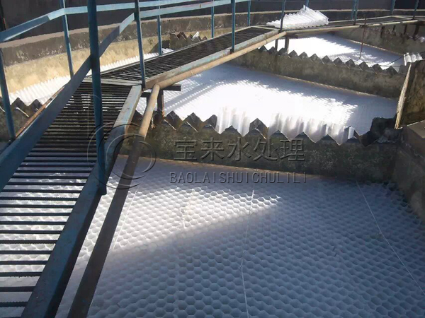 斜管蜂窝填料沉淀池