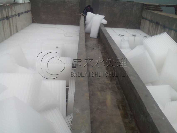 斜管填料沉淀池